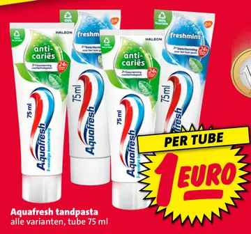 Aanbieding: Aquafresh tandpasta