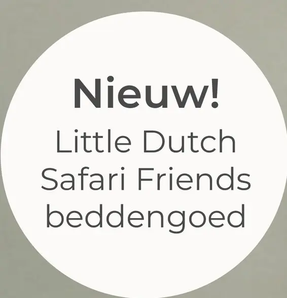 Aanbieding: Safari Friends beddengoed