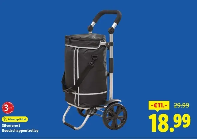 Aanbieding: Boodschappentrolley