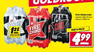 Aanbieding: First Choice Cola