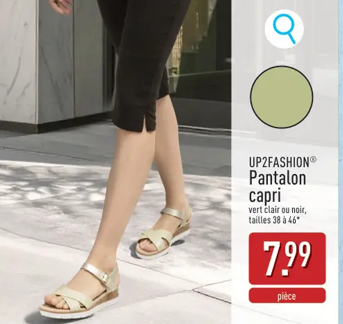Offre: Pantalon capri