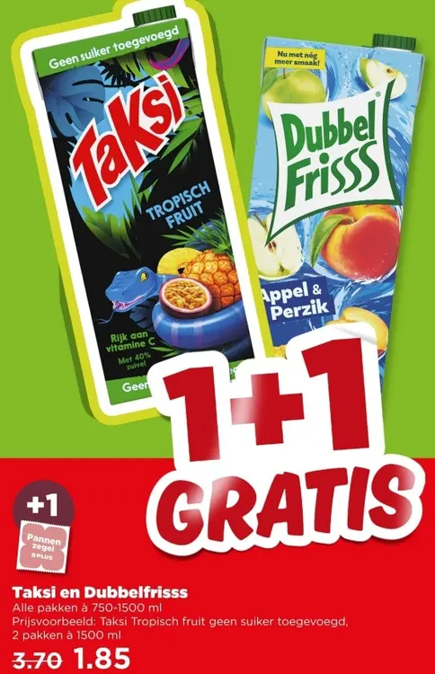 Aanbieding: Taksi en Dubbelfrisss