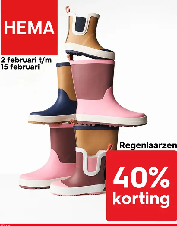 Promotie: Regenlaarzen