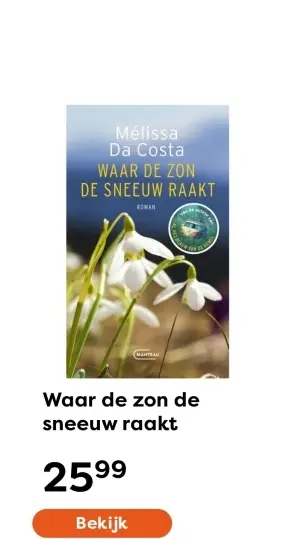 Aanbieding: Waar de zon de sneeuw raakt