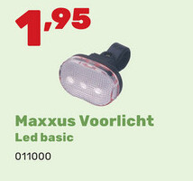 Aanbieding: Maxxus Voorlicht Led basic