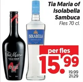 Aanbieding: Maria of Isolabella Sambuca