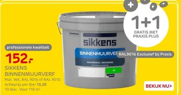Aanbieding: Sikkens binnenmuurverf