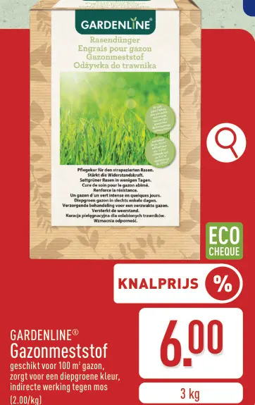 Promotie: Rasendünger Engrais pour gazon Gazonmeststof 