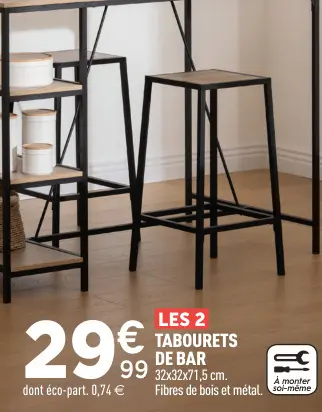 Offre: Tabourets de bar