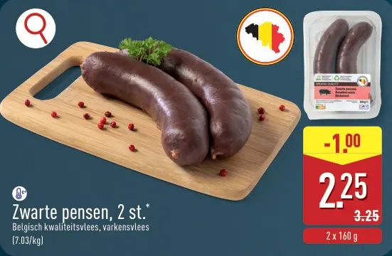 Promotie: Zwarte pensen