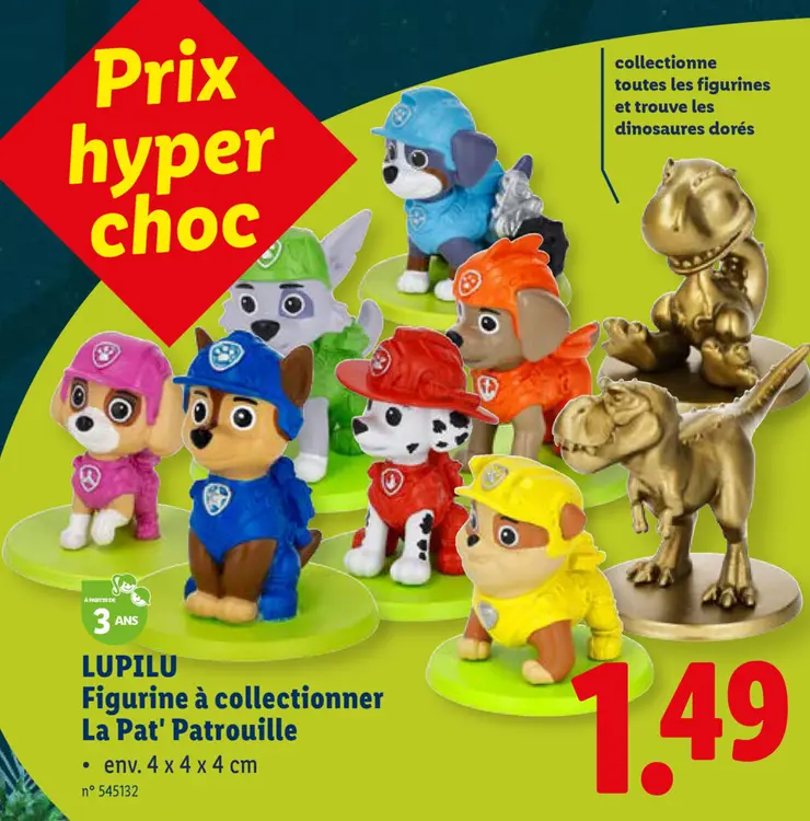 Offre: Figurine à collectionner La Pat' Patrouille