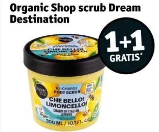 Promotie: scrub Dream Destination
