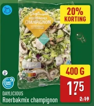 Aanbieding: Roerbakmix champignon