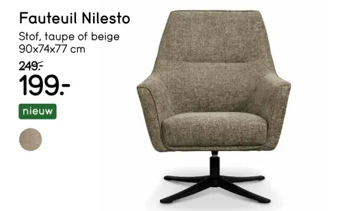 Aanbieding: Fauteuil Nilesto
