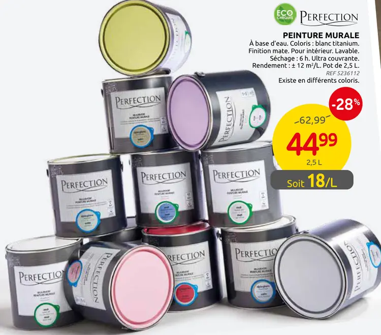 Promotie: Peinture murale