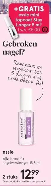 Aanbieding: Break fix nagelversteviger