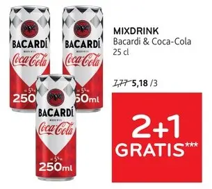 Offre: Bacardi & Coca-Cola