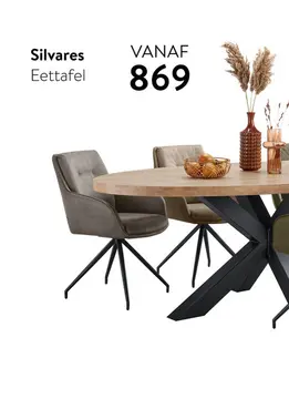 Aanbieding: Silvares Eettafel