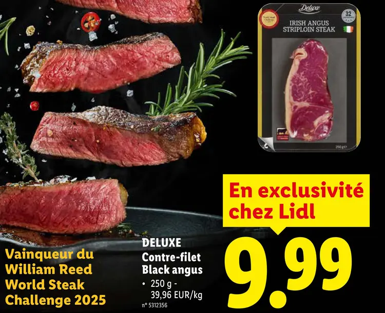 Offre: Contre-filet Black angus