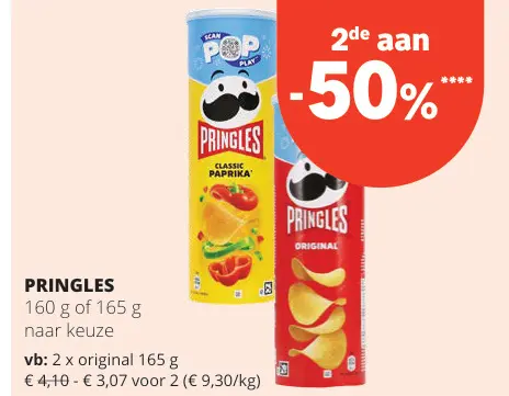 Promotie: Pringles