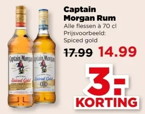 Aanbieding: Captain Morgan Rum