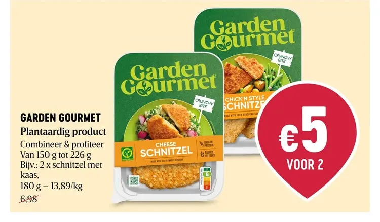 Promotie: Plantaardig product