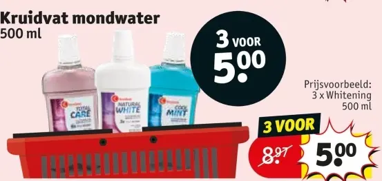 Promotie: mondwater