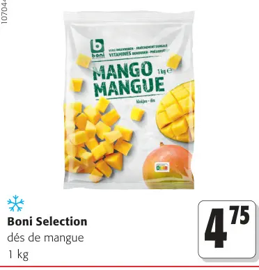 Offre: Dés de mangue