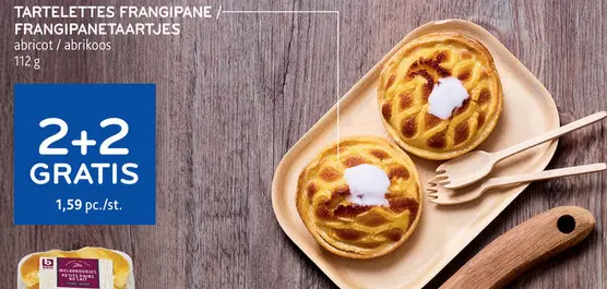 Offre: Tartelettes frangipane / frangipanetaartjes