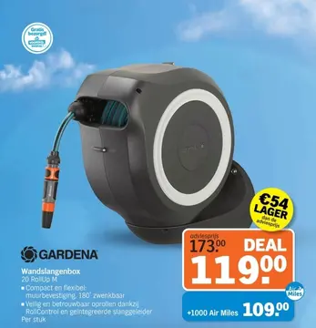 Aanbieding: Wandslangenbox 20 RollUp M