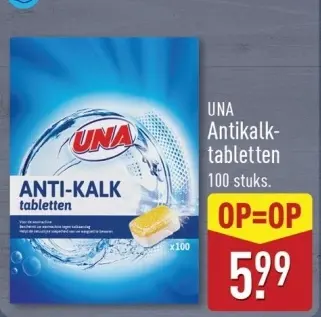 Aanbieding: Antikalktabletten