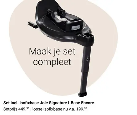 Aanbieding: isofixbase Joie Signature i-Base Encore