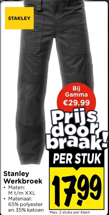 Aanbieding: Werkbroek