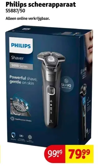 Aanbieding: Philips scheerapparaat S5887/50