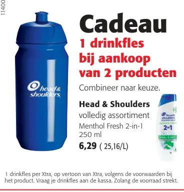 Promotie: Head & Shoulders volledig assortiment