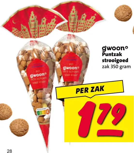 Aanbieding: Puntzak strooigoed