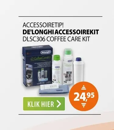 Aanbieding: DeLonghi DLSC306 Coffee Care Kit