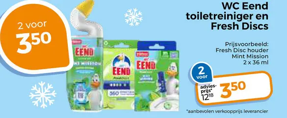 Aanbieding: toiletreiniger en Fresh Discs