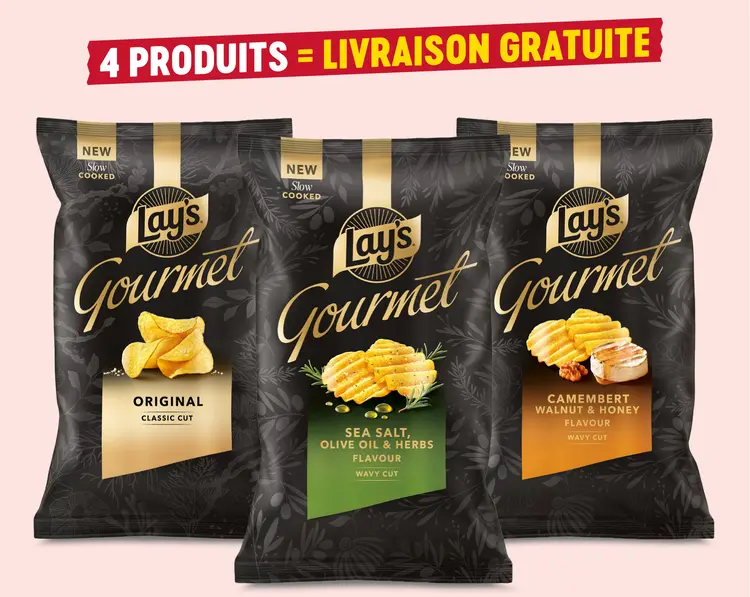 Offre: Lay's Gourmet Chips