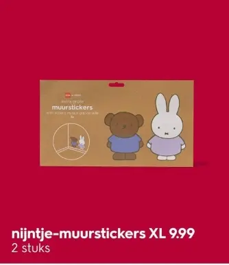 Aanbieding: nijntje-muurstickers XL