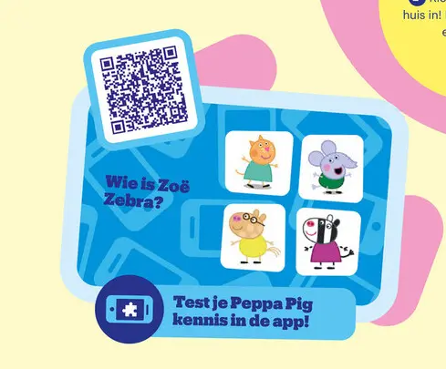 Aanbieding: Peppa Pig App Quiz