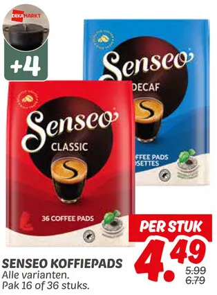 Aanbieding: Koffiepads