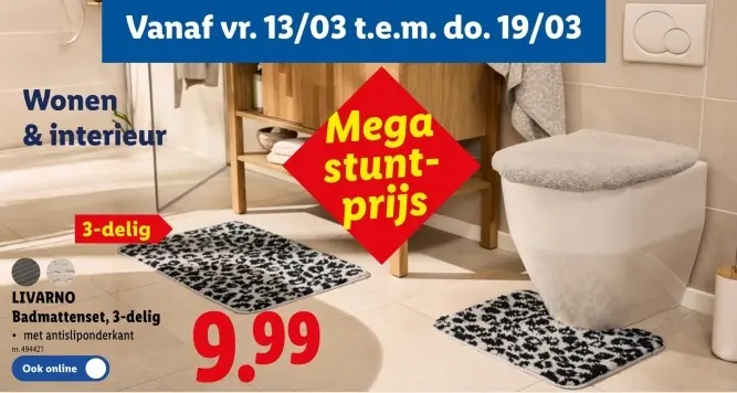 Promotie: Badmattenset