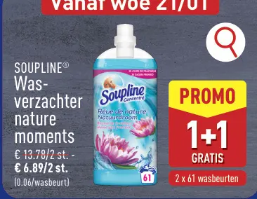 Promotie: Wasverzachter nature moments