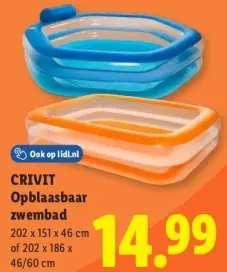 Aanbieding: Opblaasbaar zwembad