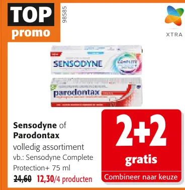 Promotie: Sensodyne of Parodontax
