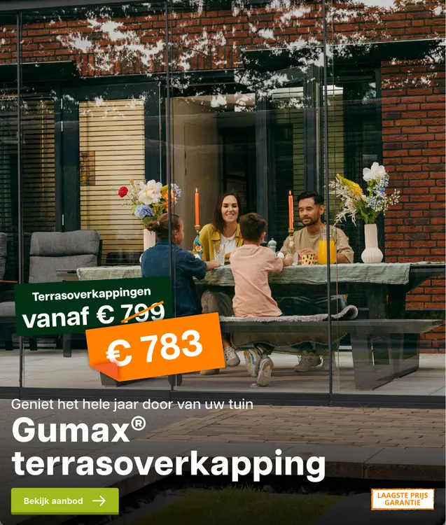 Promotie: Terrasoverkappingen