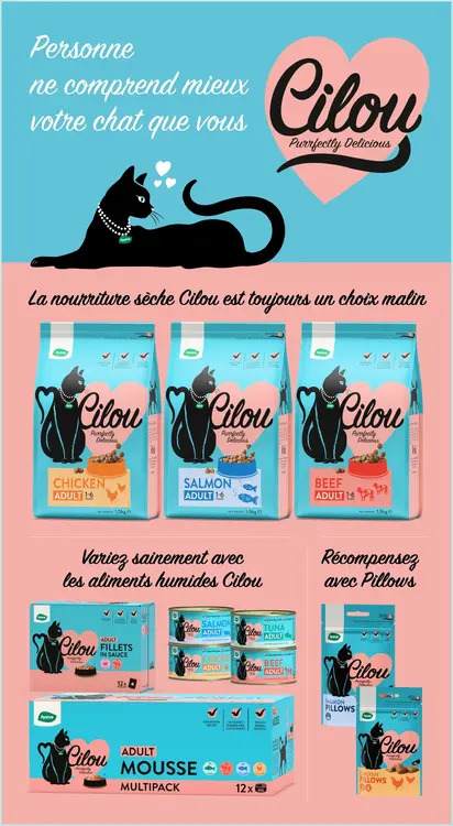 Offre: Cilou Nourriture pour chats