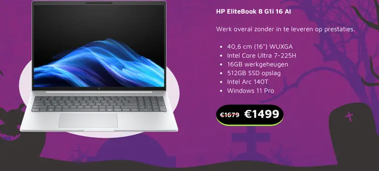 Aanbieding: HP EliteBook 8 G1i 16 AI