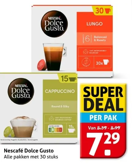Aanbieding: Nescafé Dolce Gusto